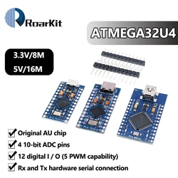 ATmega32U4 3.3V 8Mhz Pro Micro 5V 16MHz modulo scheda MINI/ MICRO/tipo-c USB per Controller Arduino/Leonardo sostituisci Pro