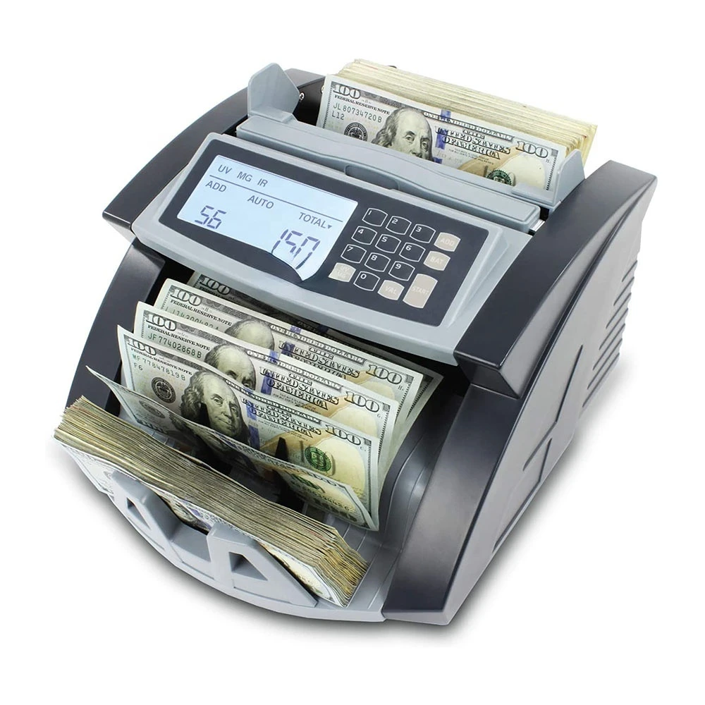 

ast Counting Speed 1300 Notes Banknote Money Bill Mix Counting Sorting Basic Fitness Machine Portable Money Counting Machine