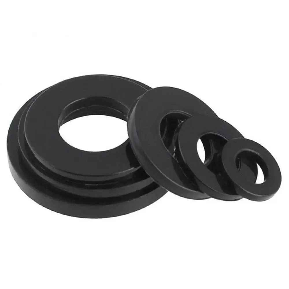 350pcs Home Improvement Insulation Ring Gasket Nylon Flat Washer M2 M2.5 M3 M4 M5 M6 M8 Washer Assortment Kit Screw Bolt Gasket