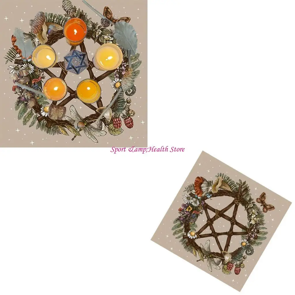 

Звездная картина карта Таро столовая дивнация карта табличная ткань гобелен