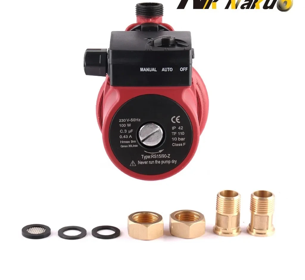 

Household solar water heater circulating pump 115V automatic booster pump 230V pipeline faucet silent booster pump