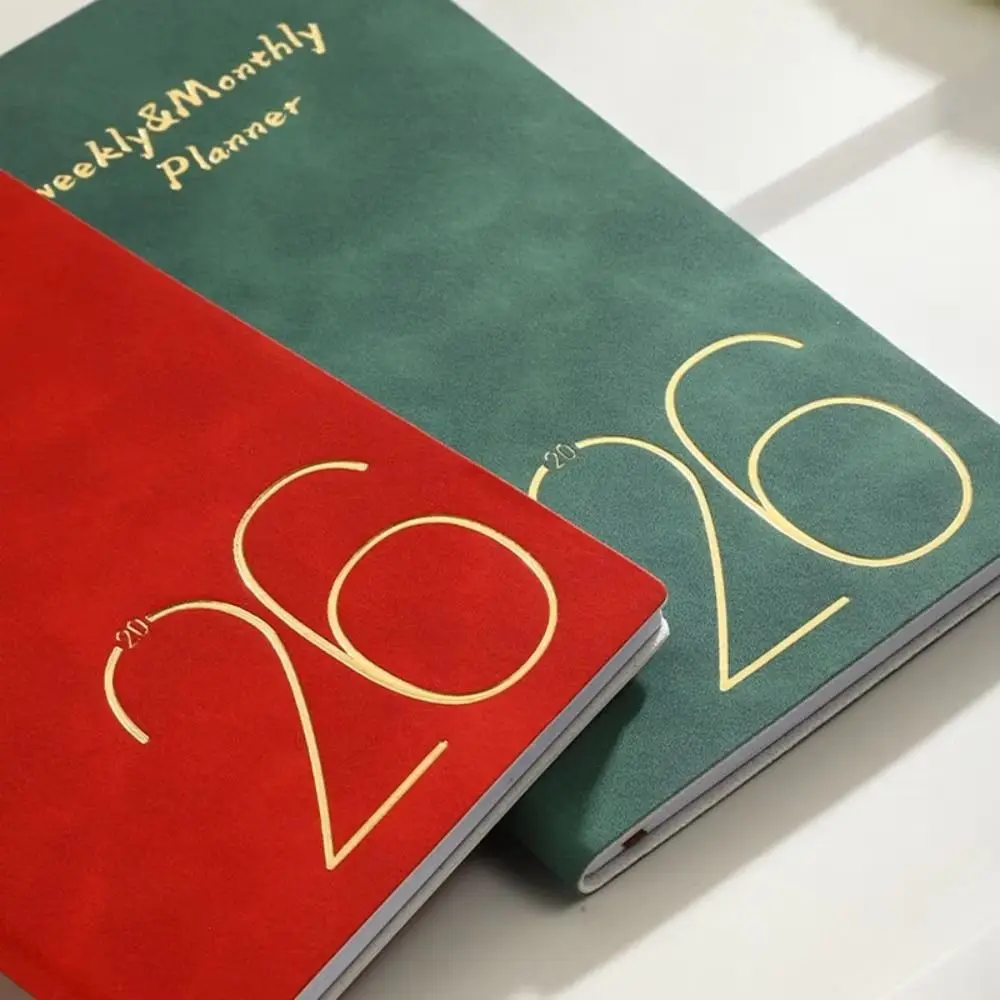 365 Days A6 Planner Notebooks Daily Planner Reminder Colorful English Agenda Book To Do List Efficiency Schedule Planner Notepad