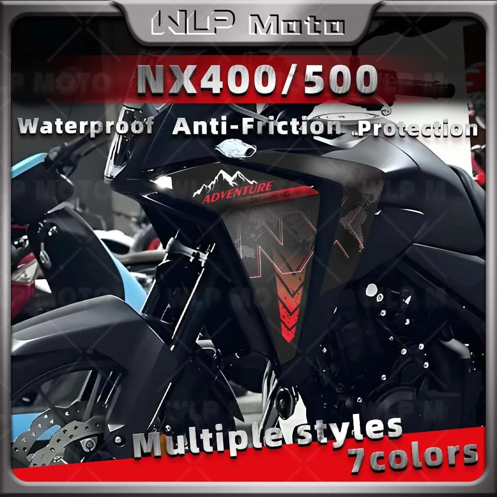 

Motorcycle Accessories Protection Body Fairing Side Panel Sticker Scratch-Resistant Waterproof For nx400 NX400 NX 400 500 nx500