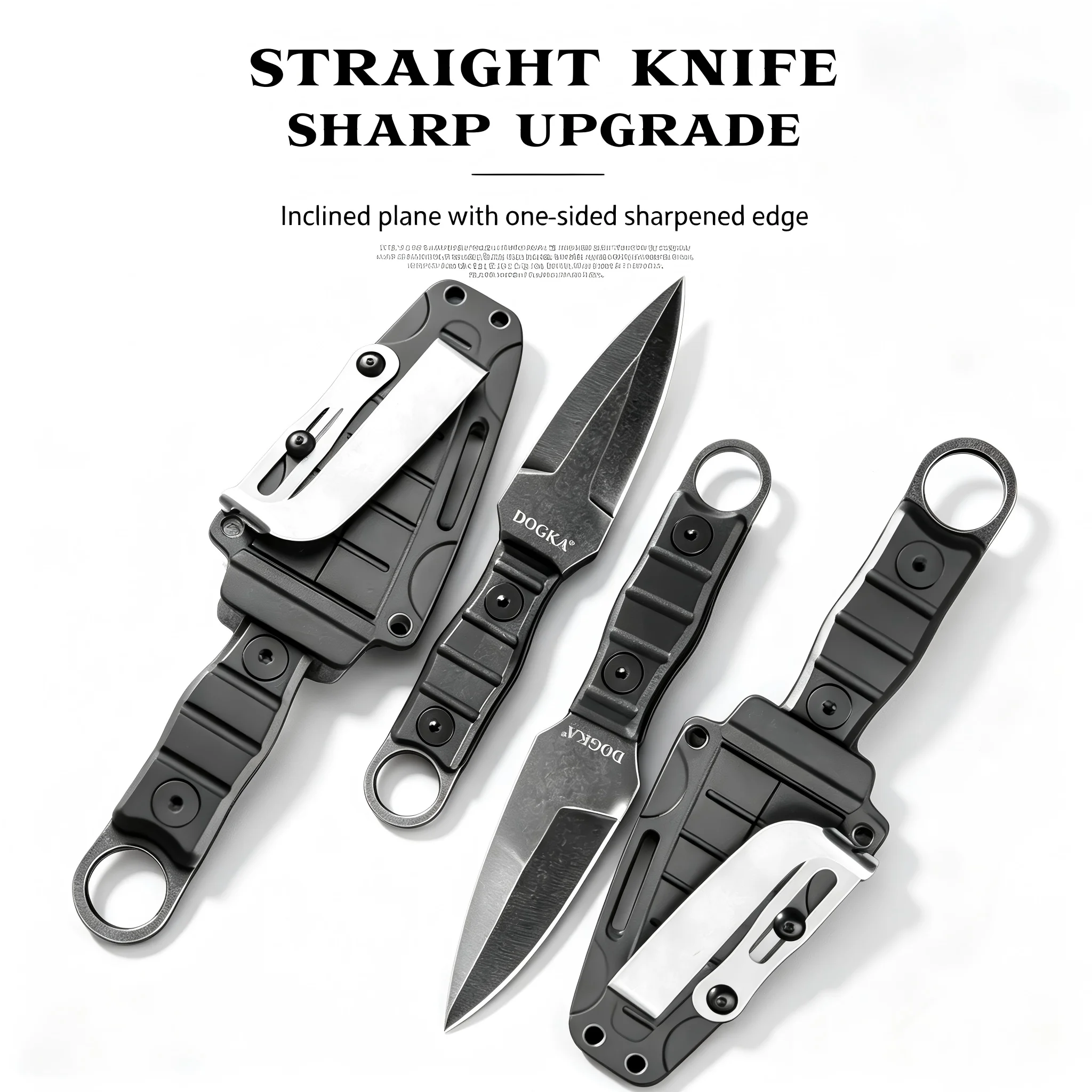 DOGKA Fixed Blade Pocket Utili - огляд і ціна Edc Pocket Carry Fixed Blade