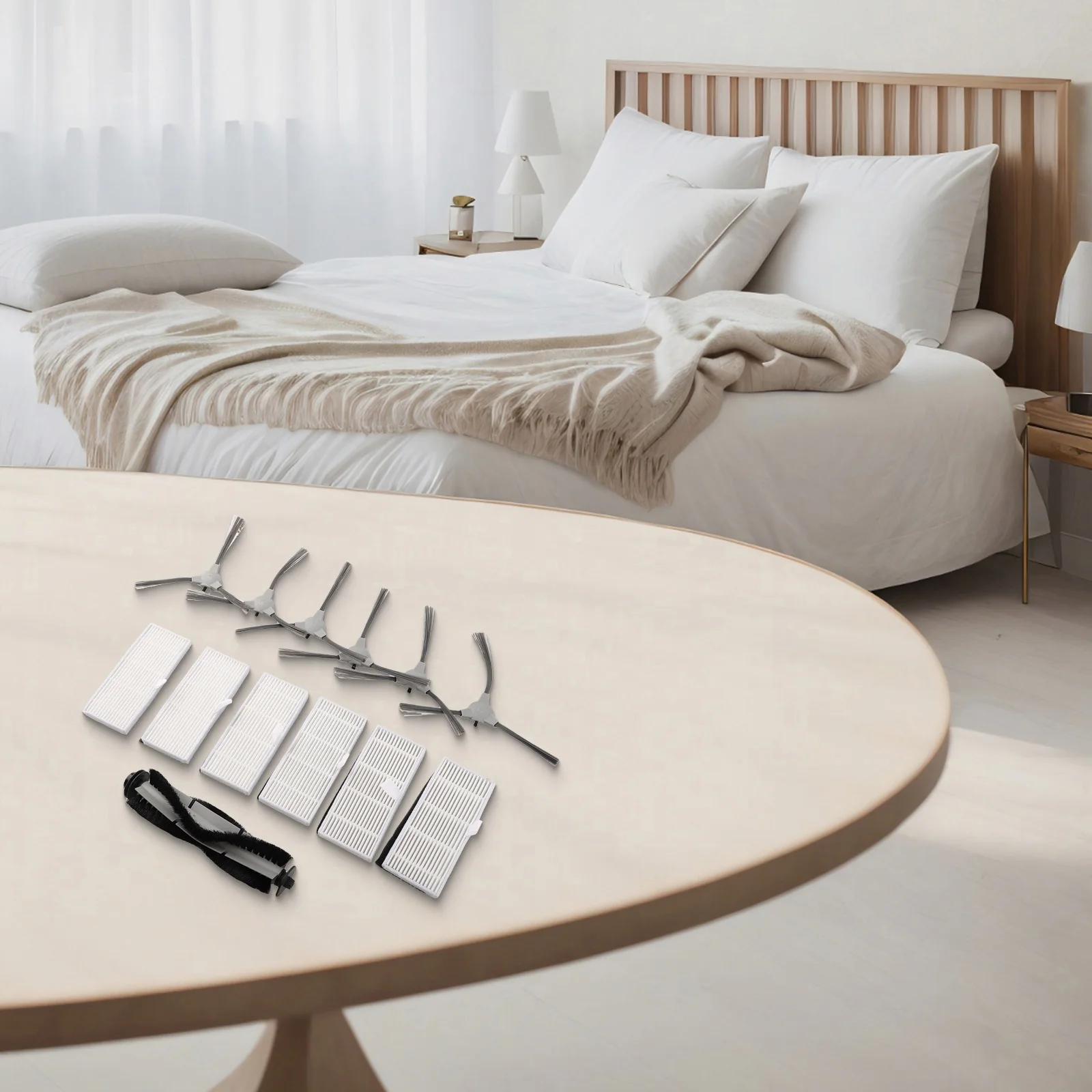 Comprehensive Replacement Kit for Coredy & for goovi Robot Vacuums Ensures Effective Filtration System Functionality