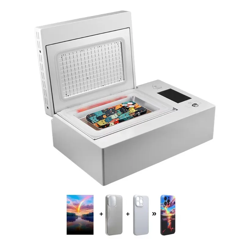 

Sublimation mobile shell cover Hot press printer Customized personalized vacuum printing machine Mobile phone shell