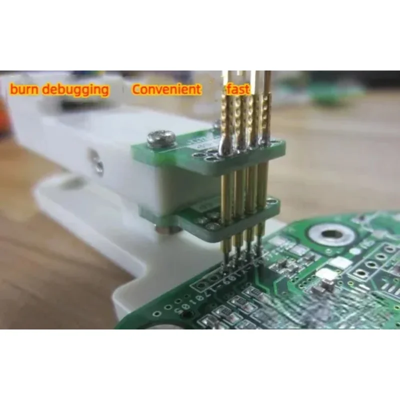 Programming Fixture Debugging Download Spring Pin Probe Pitch 2.0mm-4P STM32 STC 4-pin