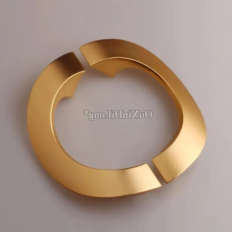 

Фирменная Новинка, 1 пара утолщенных твердых алюминиевых стеклянных ручек для раздвижных дверей, деревянные дверные ручки/натискающие ручки, расстояние между отверстиями 210 мм