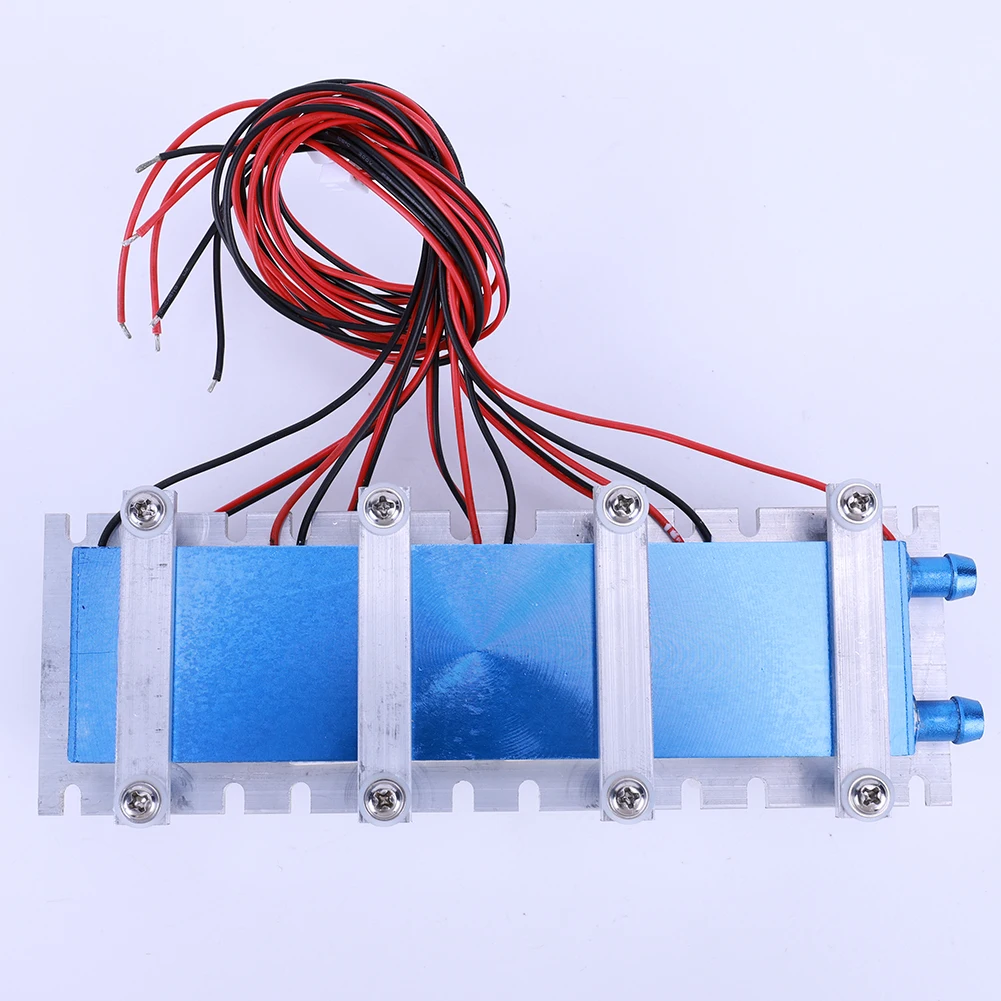 288W Peltier Cooler DC 12V Air Conditioner Cooling System Thermoelectric Peltier Refrigeration Cooler for Air Conditioning Fan