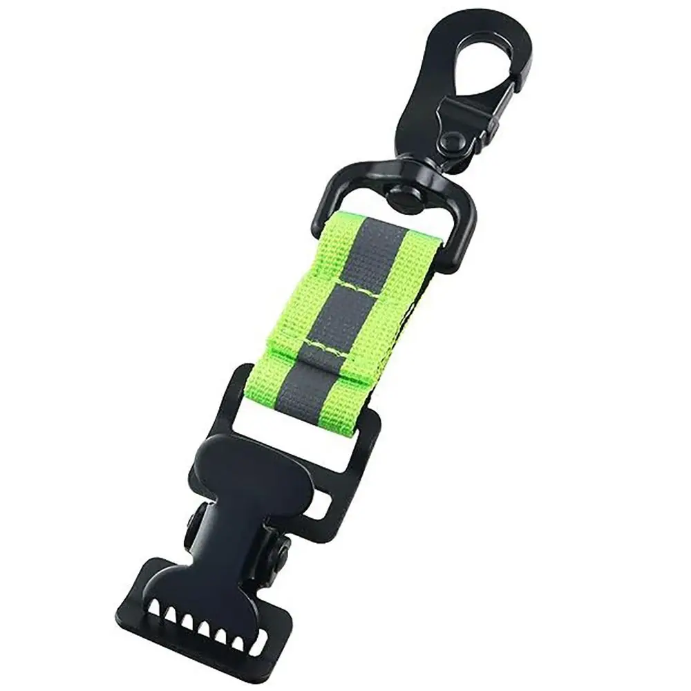 

Universal Green&grey Firefighter Glove Strap Hanger Guard Labor Work Clamp Gloves Clamps Safety Portable Mitten Clips