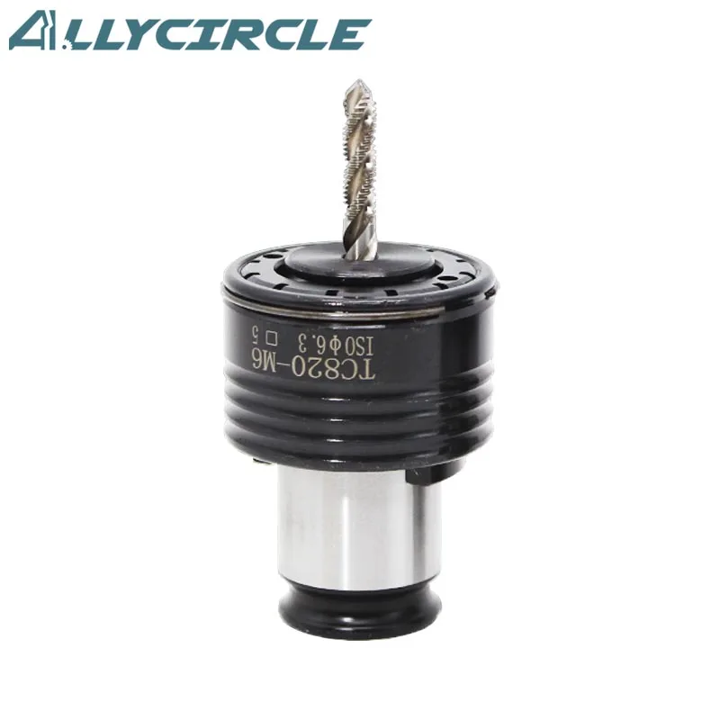 Carburized Steel TC820 M3-M30 Tapping Collet Chuck Overload Protection Anti-broken ISO Standard for CNC Machine