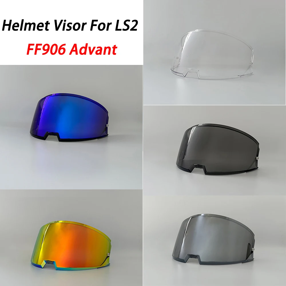 

Motorcycle Helmet Shield Accessories Electroplating UV Protection lens Visor For LS2 FF906 Advant Helmet Visor