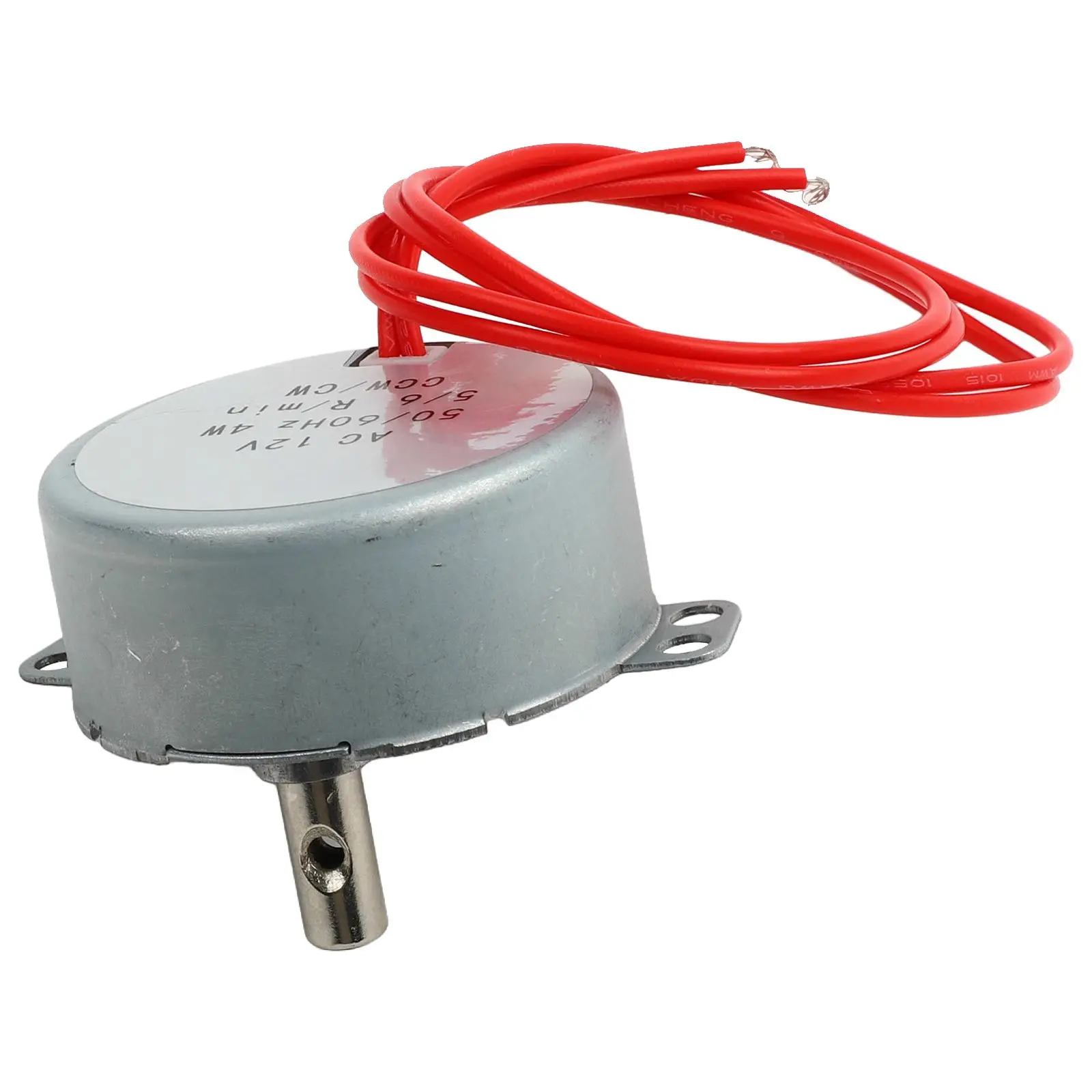 12V Reversible Synchronous Motor Gear Motor Reversible Motor Standard Size AC 12V Motor Low Power Consumption 4W Horsepower