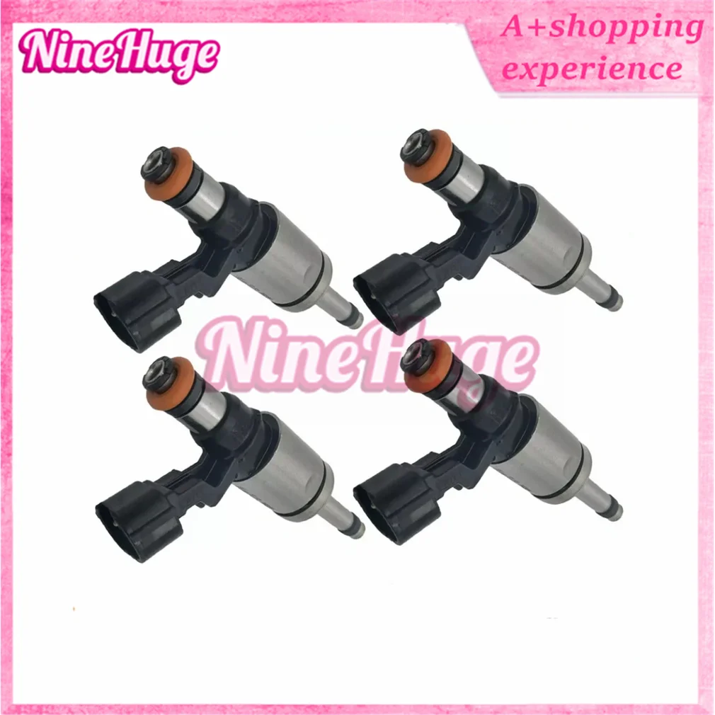 660000Q2A 16600-4350R 166004350R 4 PCS Auto Parts Fuel Injector OEM 16600-00Q2A 1 Compatible With Nissan