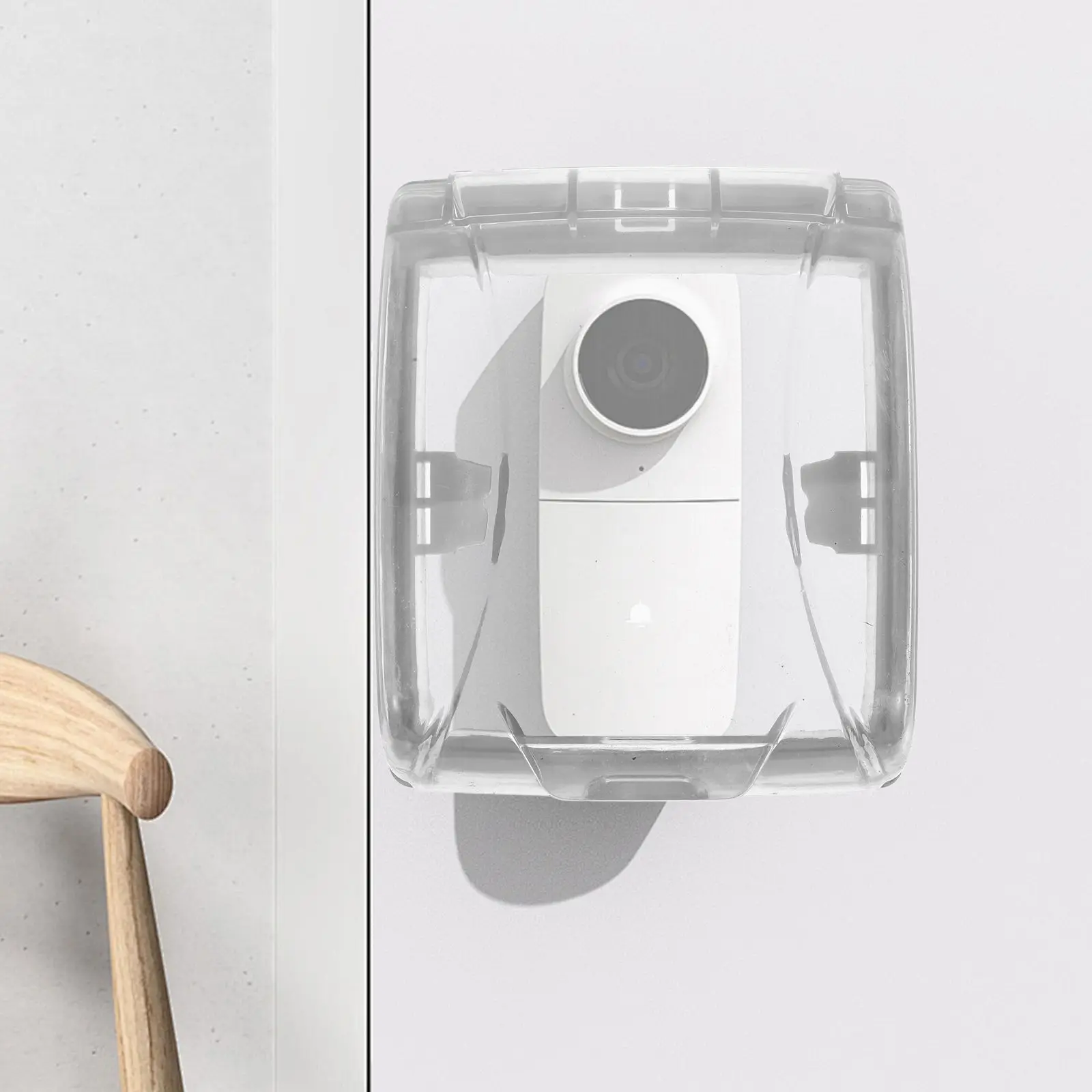 Waterproof Doorbell Cover Splashproof Transparent Protector Universal Covers Outdoor Rain Proof Transformer Chime