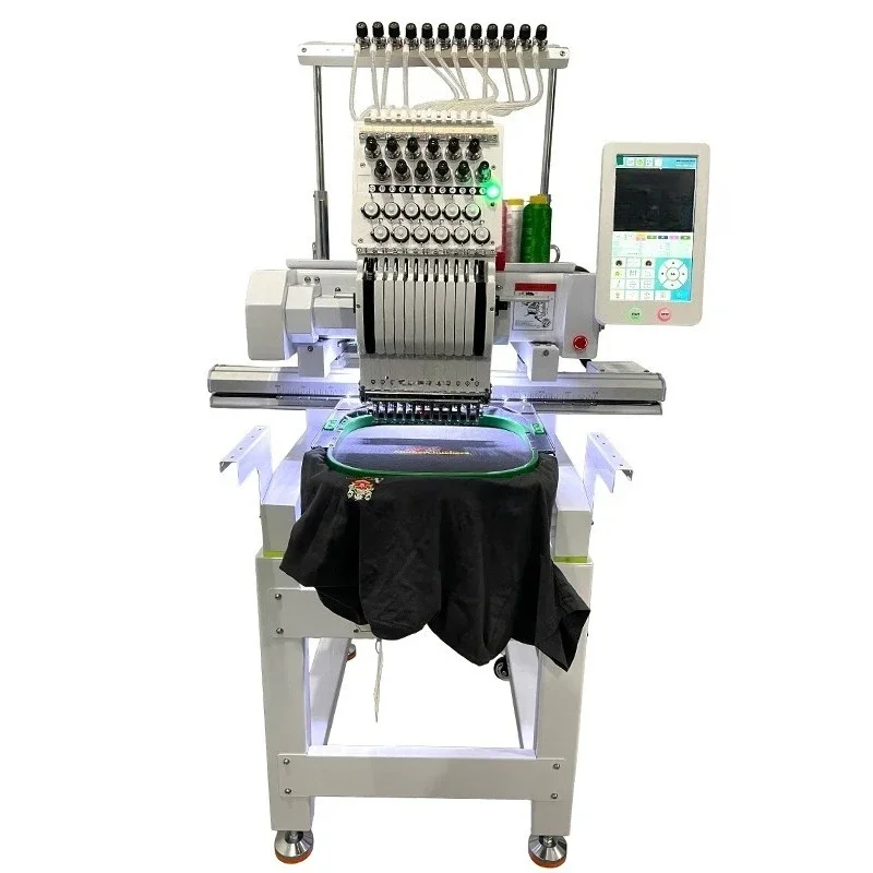 Cheap Single Head Computer Embroidery Machine Newest Industrial Price for Bead Computerized Embroidery Machine