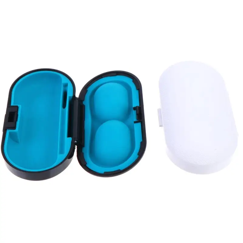 {+} 1Pcs Portable Hearing Aid Hard Protective Storage Box Hearing Aid Case Organizer For Sound Amplifier Hearing Aid Accessories - view 4
