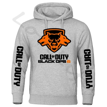 Harajuku نداء الواجب Warzone طباعة هوديس الرجال شخصية مقنعين البلوز عادية في الهواء الطلق رجل فضفاض كم طويل البلوفرات