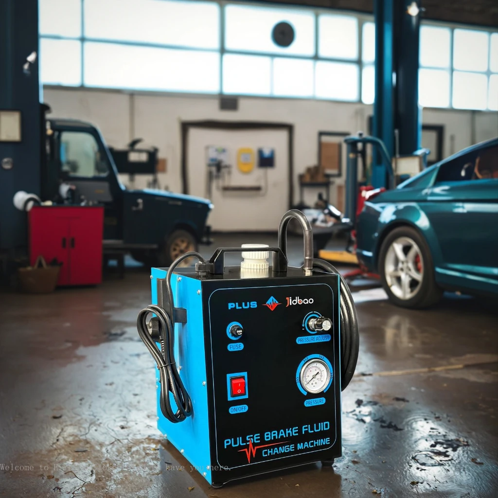 Portable Pulse Brake Oil Replacement Machine Intelligent Control Brake Fluid Bleeder Car Care Equipment for Auto Repair