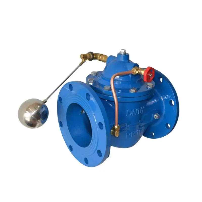 Ductile Iron Remote Control Float Valve 100X for Water Tank Level Control High Quality Automatic Shut Off Valve System 100X