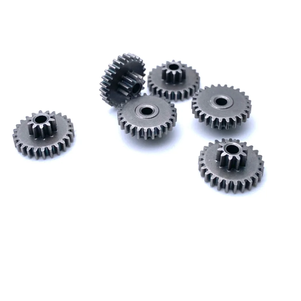 0.5M Metal Double Gear 10T 25T 2.5mm DIY Model Small Gear