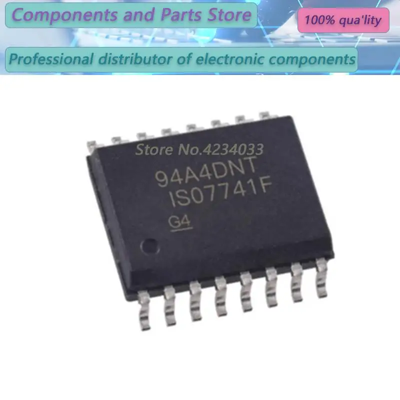 1PCS  ISO7741FDWR ISO7741FD ISO7741 SOIC-16 NEW100% ISO77  41FDWR