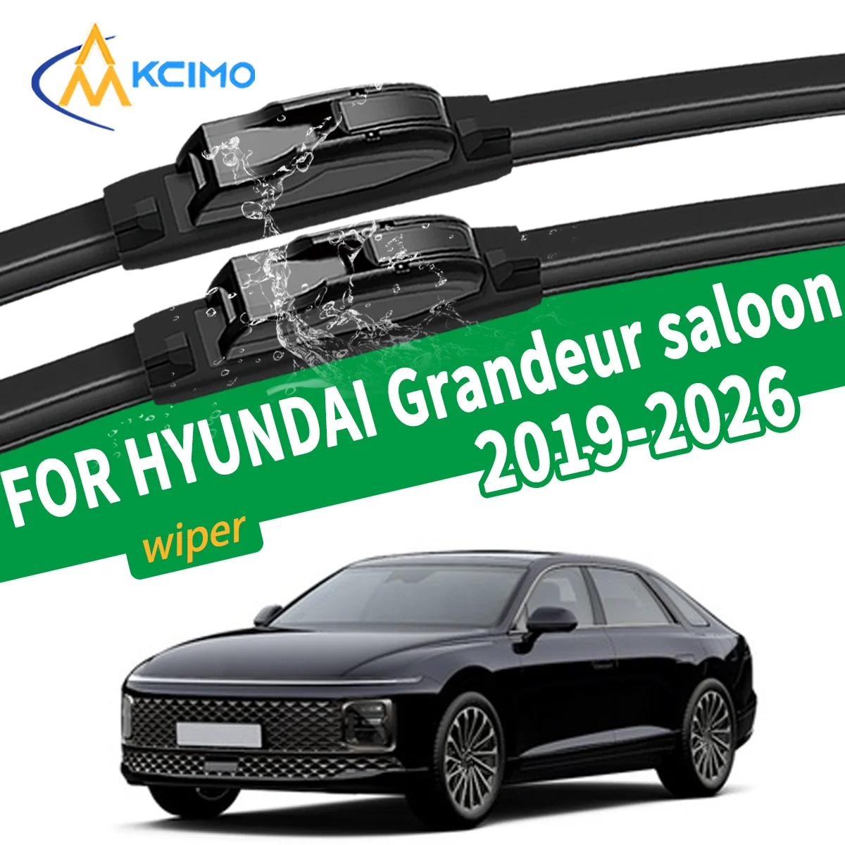 

Premium Silent Wiper Blades For HYUNDAI Grandeur 19-26 Front Windshield Wiper Auto Replacement Parts High Quality Natural Rubber