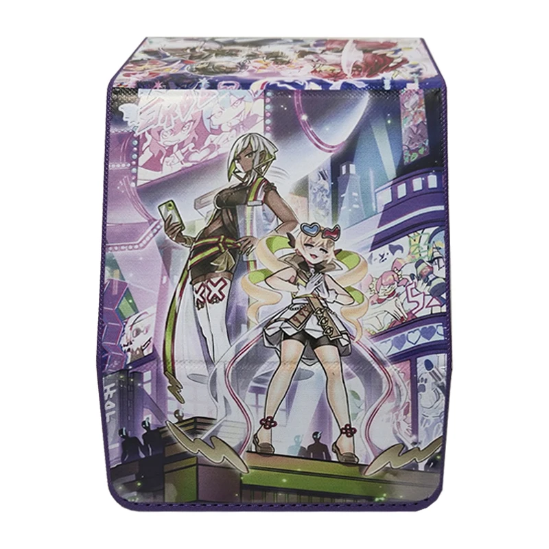 

Diy Self Made Yu-Gi-Oh! Evil Twin Card Storage Box Ygo Evil Twin Leather High-End Card Storage Box Anime Cards Gift Toys