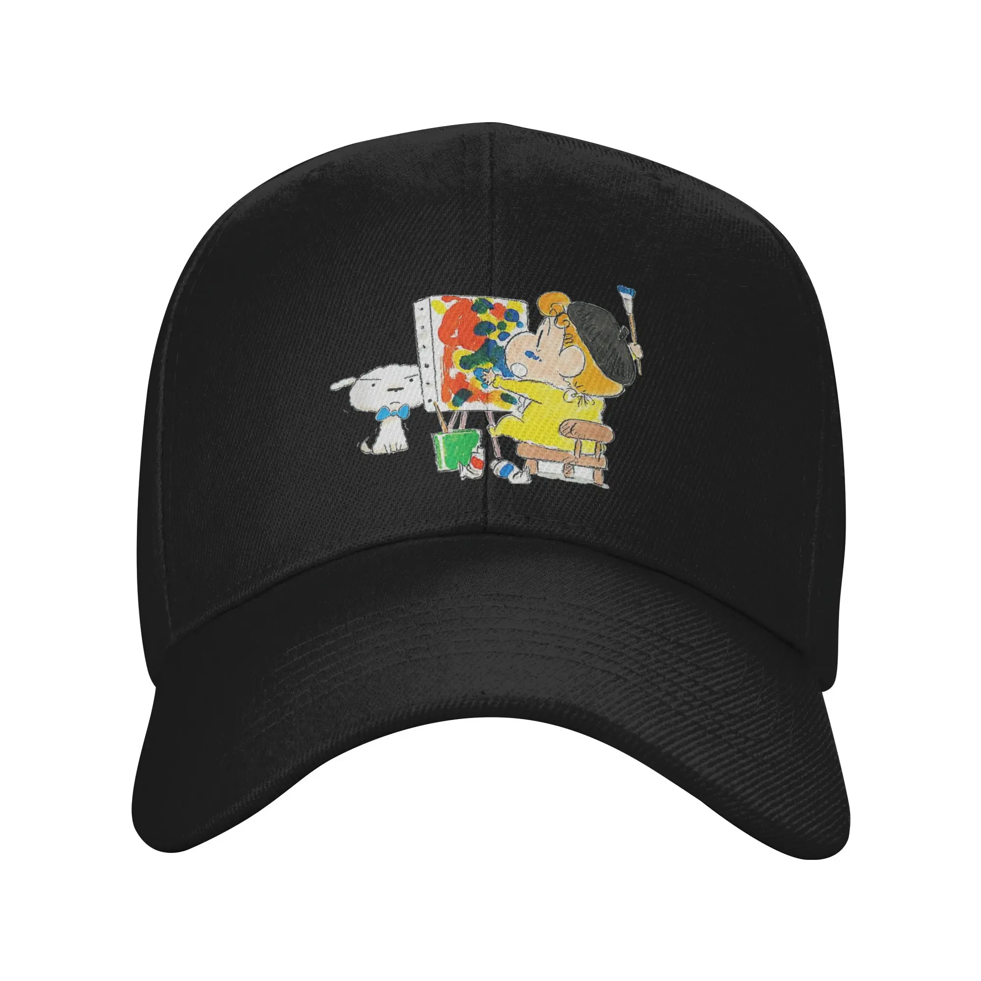 Crayon Shin-chan Cute Baseball Caps Adult Vintage Sun Hats  Hats Adjustable Polyester Sun Caps