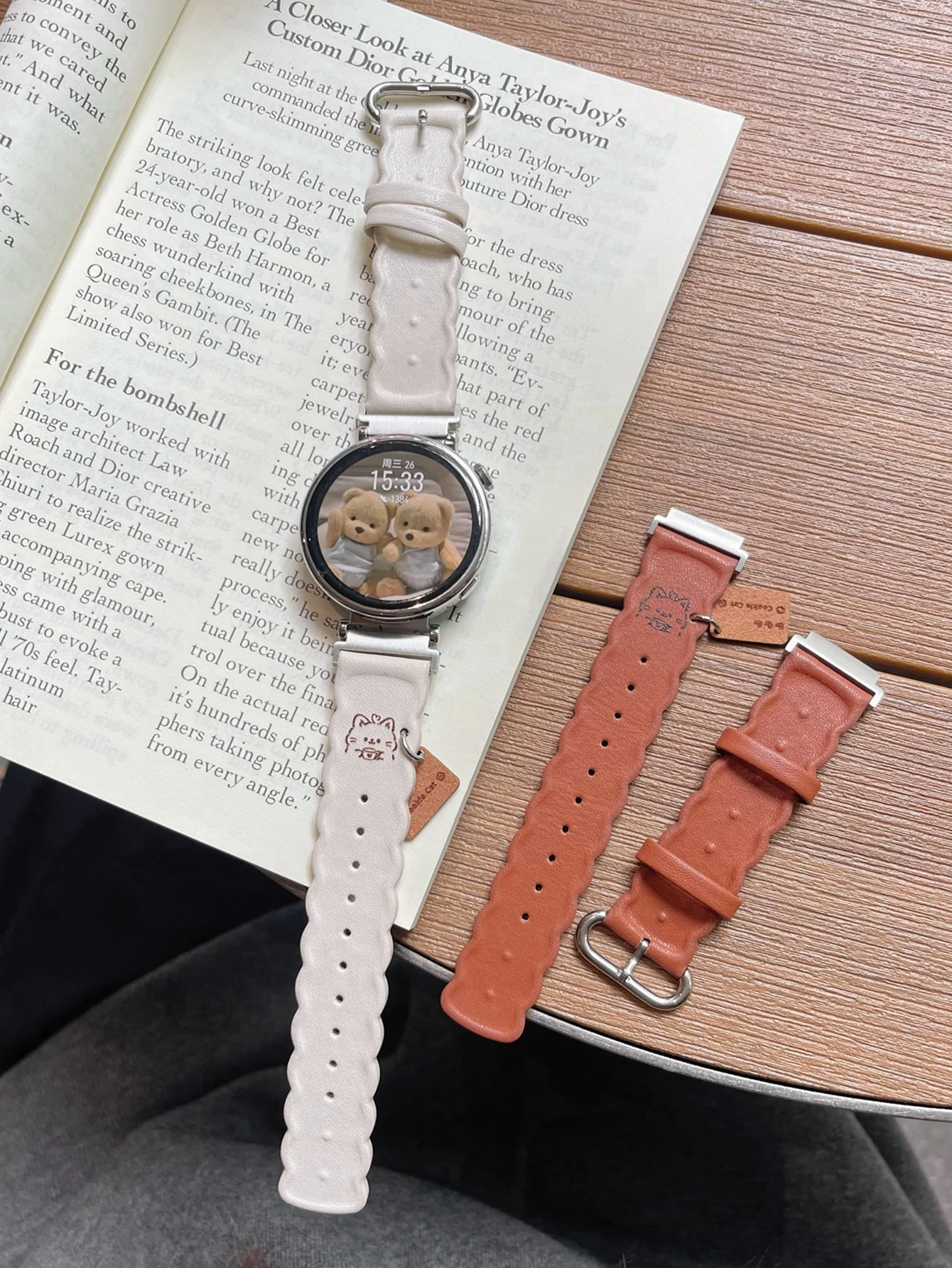 

Strap cartoon band For Samsung Galaxy Watch 7 FE 5 Pro 4 6 classic 44mm 40mm sport bracelet correa leather loop