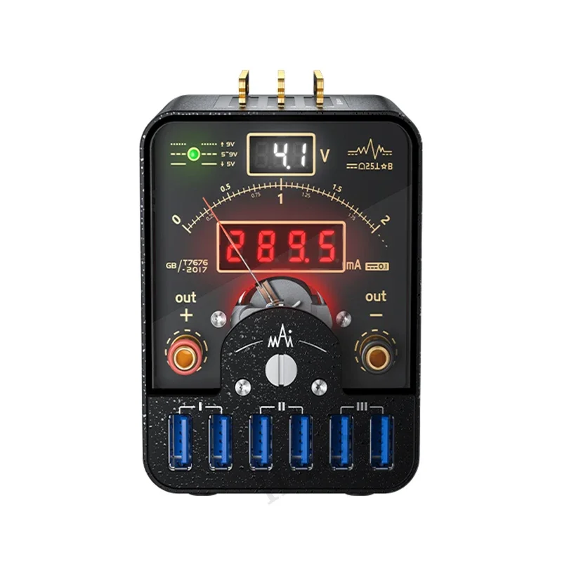 Imagem -02 - Digital Display Power Meter Fonte de Alimentação Isolada dc Diagnostic Instrument Tipo-c Usb Módulo de Expansão Qianli-lt1
