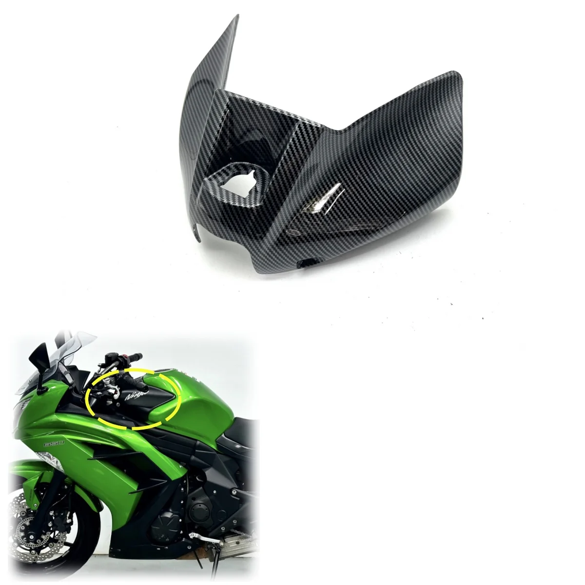 

Для Kawasaki Ninja 650 ER-6F 2012-2016 крышка ключа зажигания топливный бак крышка газа защита аксессуары для мотоциклов