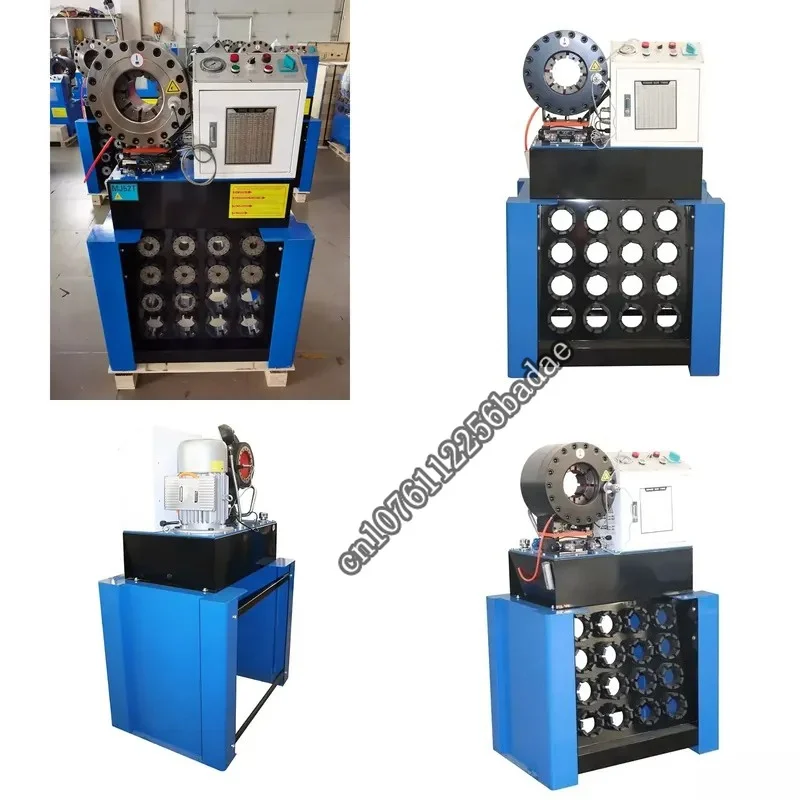 2 inch hydraulic hose crimping machine BNTP69 with dies shelf and Quick Dies tool