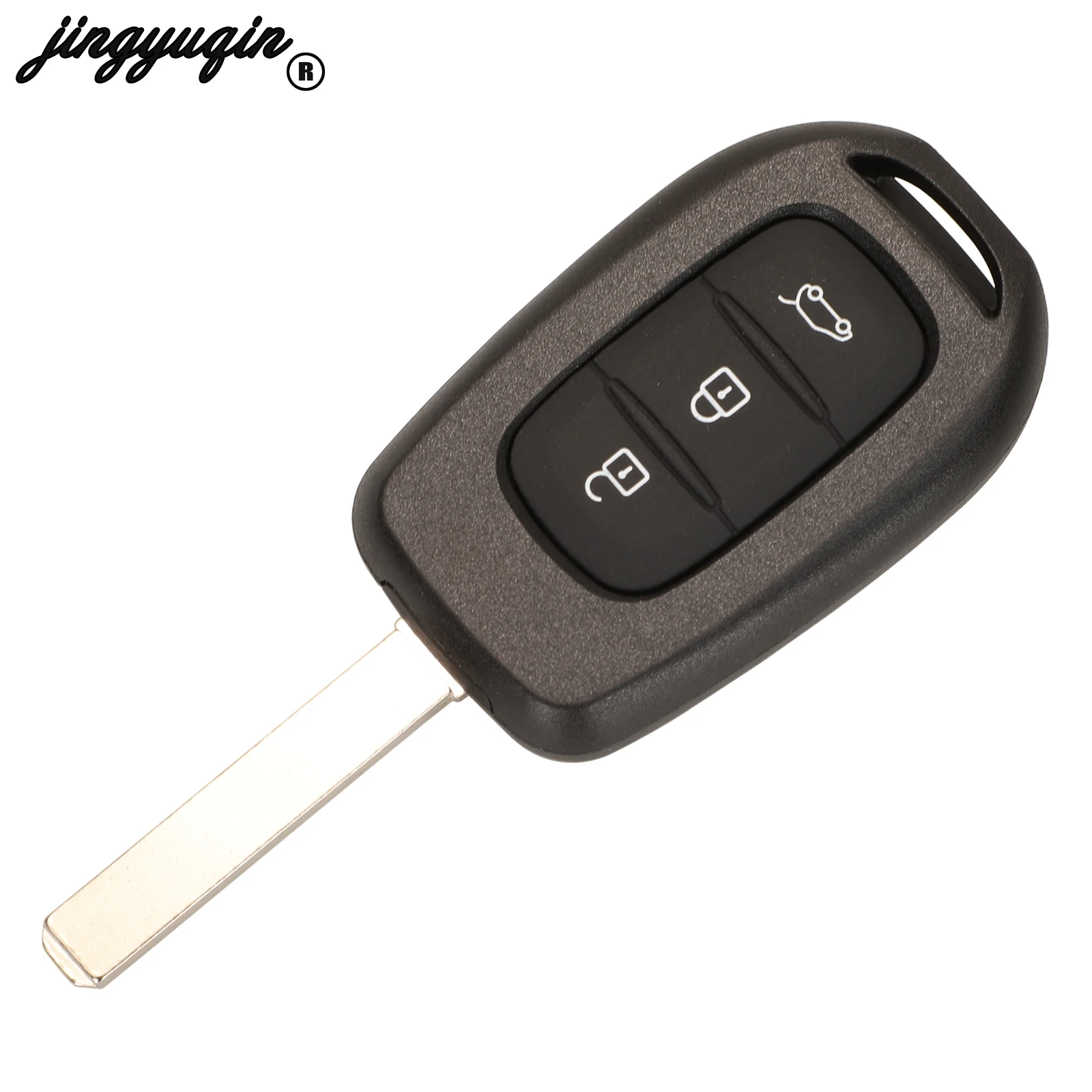 Jingyuqin 2/3 أزرار لرينو رمز ترافيك ل داسيا داستر لوجان سانديرو مفتاح السيارة عن بعد 433Mhz PCF7961M رقاقة استبدال