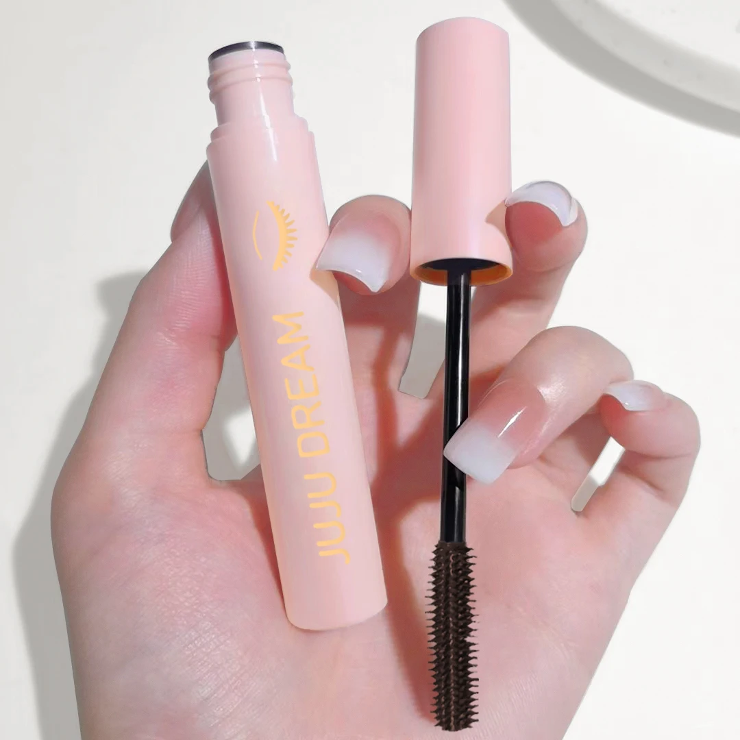 JUJU Mascara تغذي الرموش، يطيل، تجعيد الشعر، ماسكارا من الألياف السائلة المقاومة للماء #4