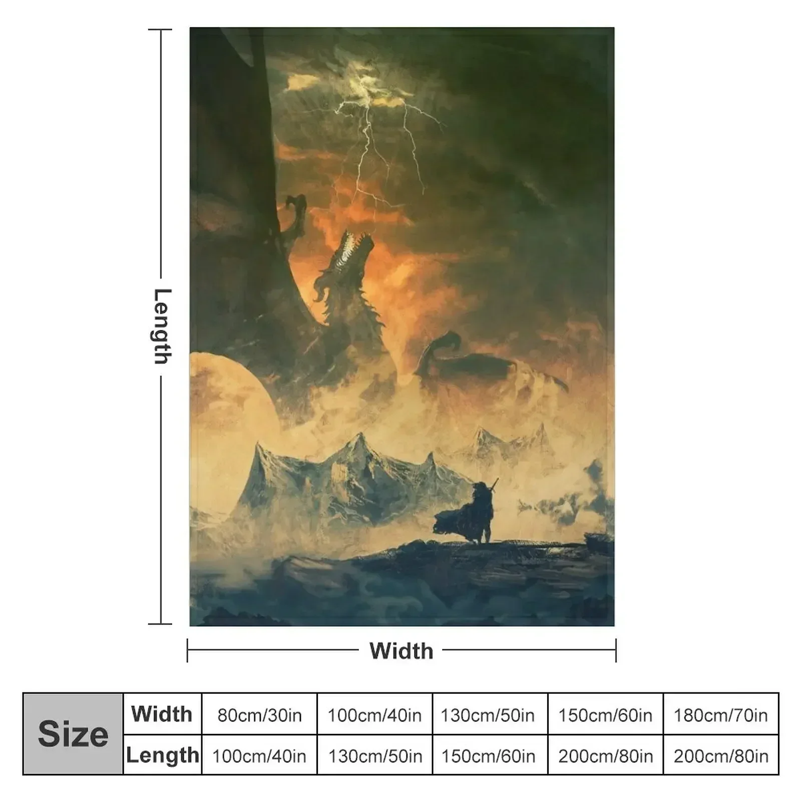 The awakening Throw Blanket Loose Decoratives Blankets