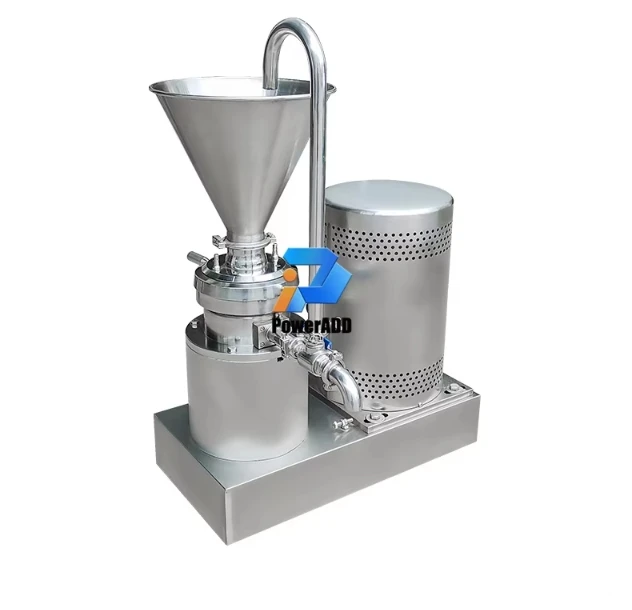 Commercial Automatic Sesame Paste Nut Fruit Vegetable Peanut Butter Colloid Mill Machine