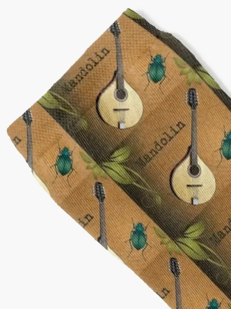 Mandolin:When Four Strings Are Not Enough Socks kawaii man Women's Socks Men's