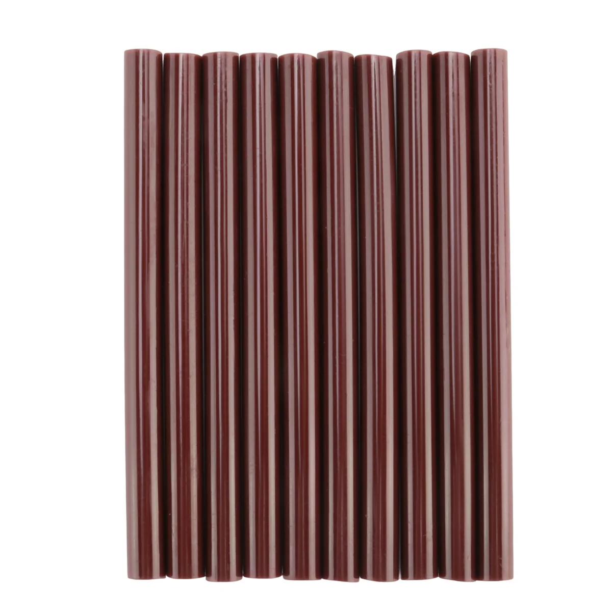 B50C 10pcs 100mm x 7mm Adhesive Hot Melt Glue Sticks For Hot Melt Glue Gun Brown