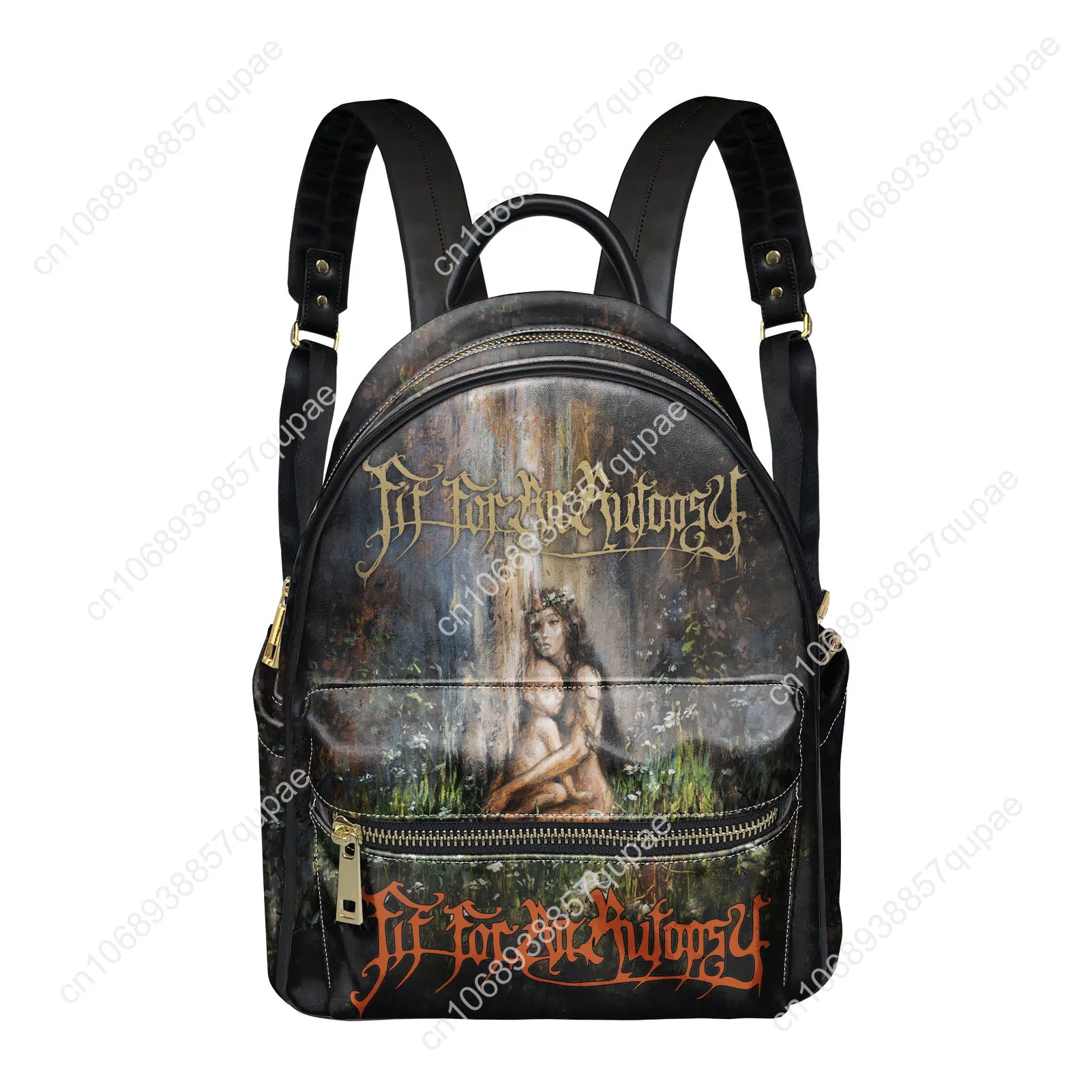 Fit for an Autopsy Band Backpack Womens Men Personalized Double Shoulder Bag Business Travel Bookbag Rucksack Gift Daypack