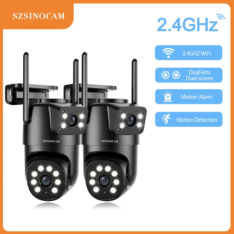 SZSINOCAM Dual Lens Wifi Security IP Camera