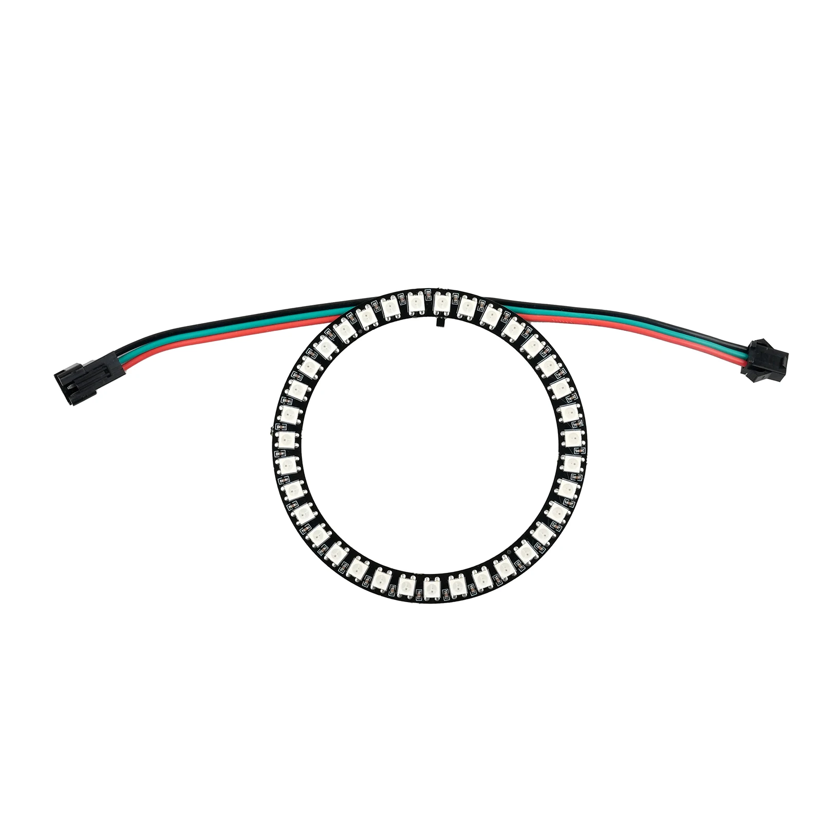 35LED WS2812B RGB Ring Module DC5V Addressable Programmable Full Color Round Circle Lamp Panel For Arduino DIY Projects