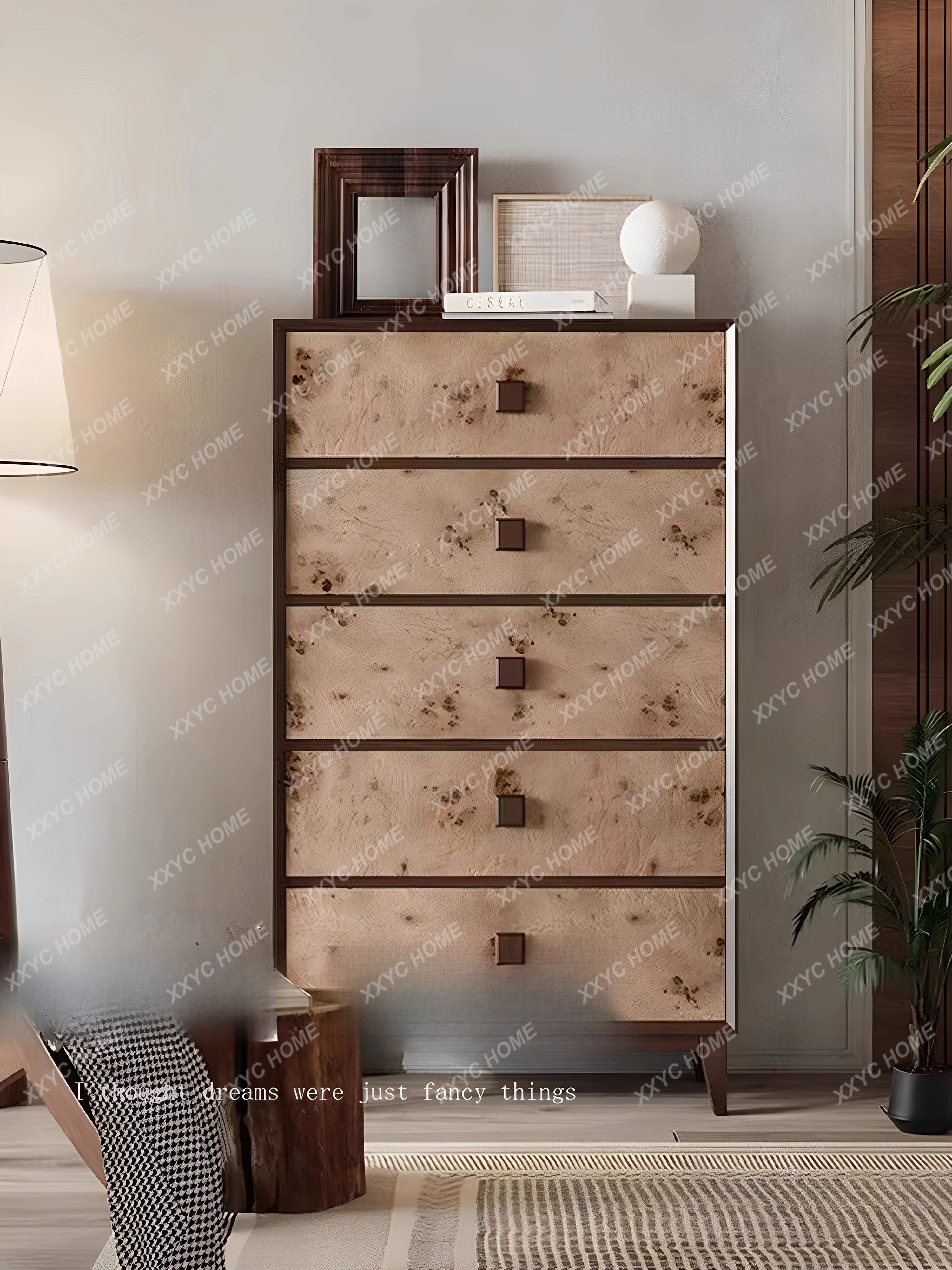 

Комод-шкаф в средневековом стиле из массива дерева, 9 ящиков, для гостиной, спальни, креативный комбинированный шкаф-тумба