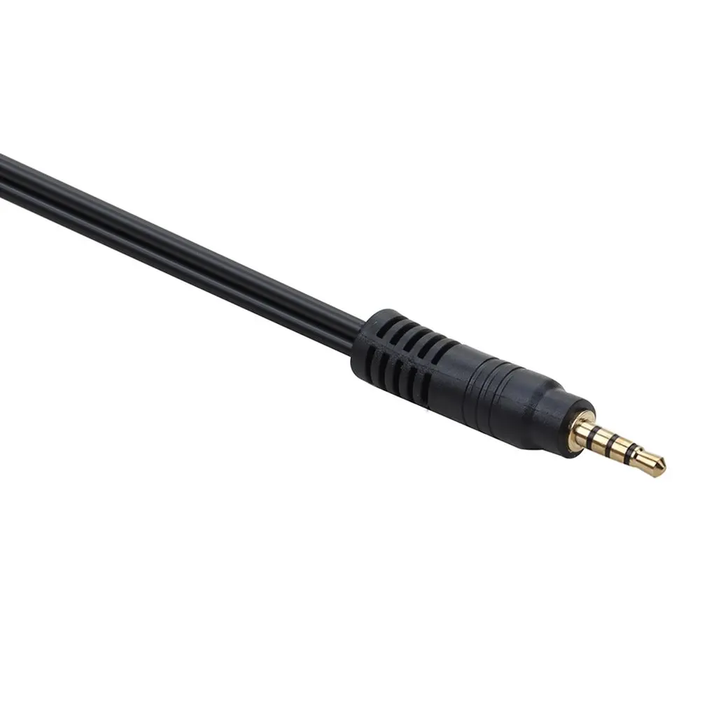 Cavo Splitter Audio 3.5 Mm – 1 Femmina A 2 Maschi, Dorato, 30cm
