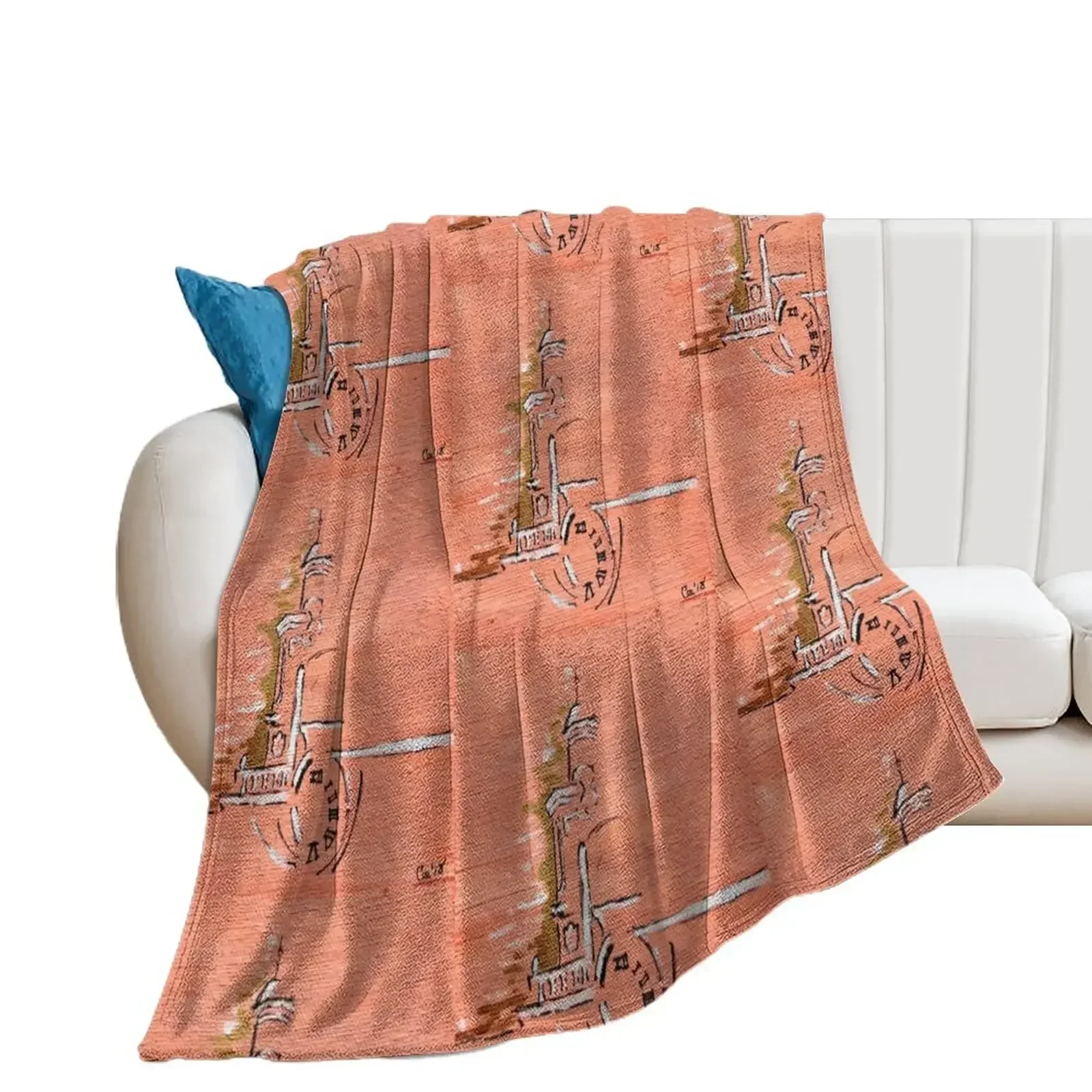 Casa Bonita Throw Blanket warm winter Quilt Blankets