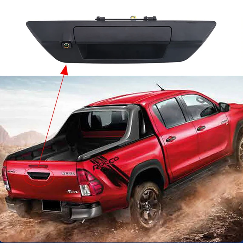 AHD 1080P NTSC Golden Lens Pickup Truck Tailgate Handle Reverse