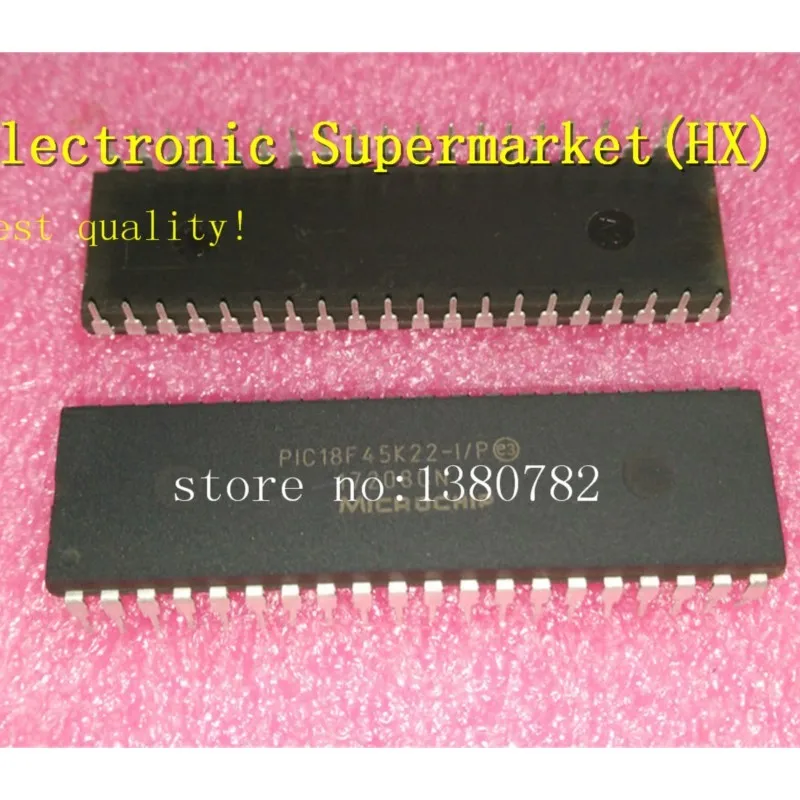 

Free Shipping 2pcs-10pcs PIC18F45K22-I/P NEW DIP-40 IC In stock!