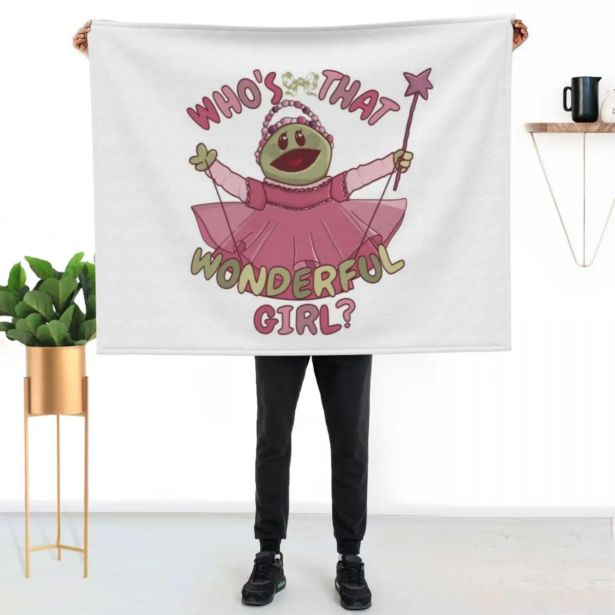 Nanalan who’s that wonderful girl Throw Blanket Single for babies anime Thermal Travel Blankets For Baby Blankets