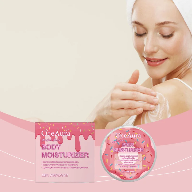 

Donut Scented Body Moisturizer - Deep Hydration With Mineral Oil & Grapeseed Oil For All-Day Softness & Radiance