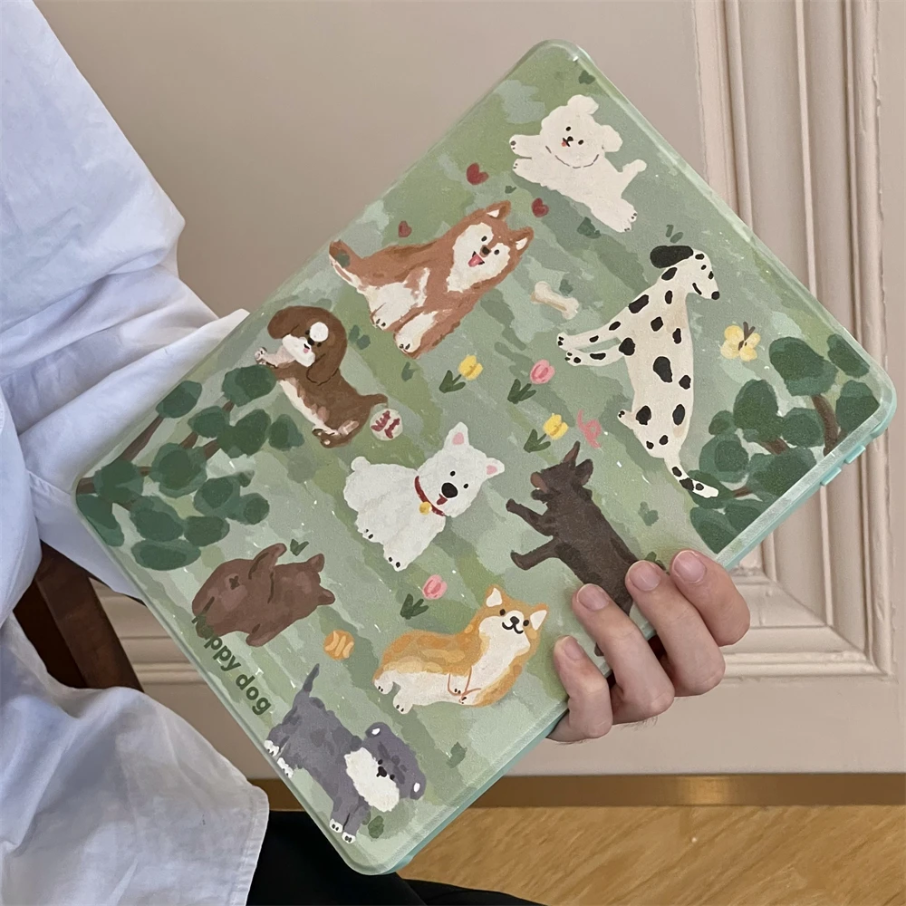 حافظة لجهاز Ipad Rotation A16 11th 10th Generation 2025 Air11 Pro11 M4 Funda لجهاز iPad Air 5 4 Mini 6 7 A17 10.2 10.9 9.7 غطاء